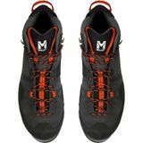 millet super trident gore tex grijs rood wandelschoenen