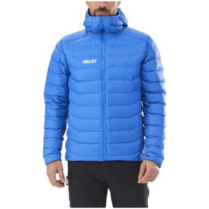 millet evole 700 hoodie donsjack blauw