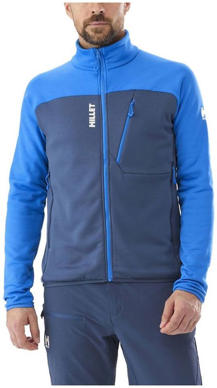 Millet - Seneca - Fleece - Blauw - Volledige Rits - Heren