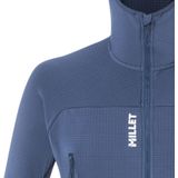 Millet - Fusion Grid - Hoodie - Blauw - Polartec Power Grid