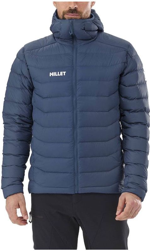 Millet - Evole 700 - Donsjas - Navy Blue - Waterafstotend - Lichtgewicht - 3 Ritszakken