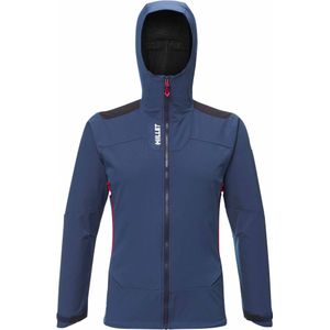 Millet - Merken - Kamet Shield Jkt M Saphir voor Heren - Maat S - Marine blauw