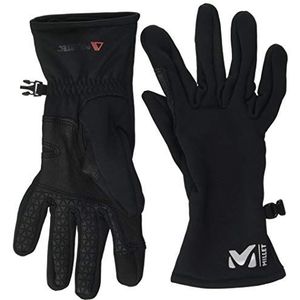MILLET Warm Stretch Glove handschoenen heren, zwart-zwart, XS