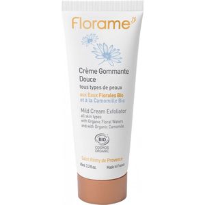 Florame Zachte Peelingcrème - 65 ml