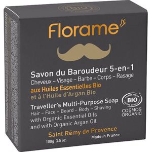 Florame HOMME 5in1 Zeep - 100 g