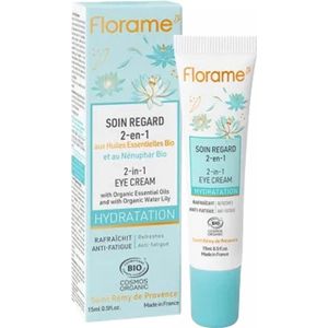 Florame Soin Regard 2-en-1 "Hydratatie 15 Huidcrème