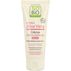 SO'BiO Étic - Hydra Aloe Vera - Gezichtscrème - Vegan - Hypoallergeen