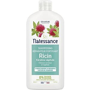 Natessance Capillaire shampoo met ricinusolie en plantaardige keratine, 500 ml
