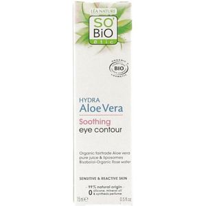 So Bio Etic - Hydra Aloe Vera - Oogcrème - Biologisch - Hypoallergeen