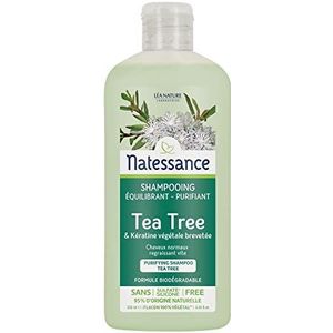 Natessance Naturel Zuiverende Shampoo Flacon Capsule, 250 ml