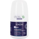 Eau Thermale Jonzac - Intensieve frisheid deodorant – gevoelige huid – vocht – hoge tolerantie – anti-vingerafdruk – 24 uur effectiviteit – Bio Cosmos Organic gecertificeerd – Roll-On fles 50 ml