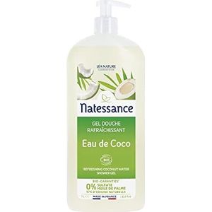 Natessance - Gel douche rafraîchissant Eau de Coco