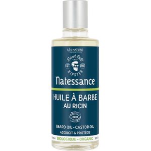 Natessance - Baardolie - 100 ml - 7 Biologische Oliën - Krachtige en Regenererende Werking