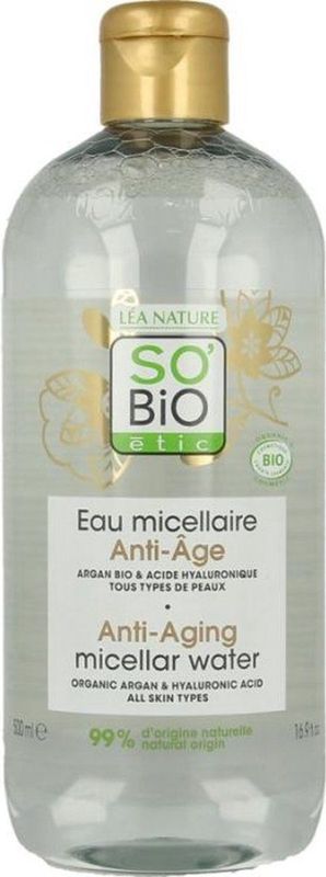 So Bio Etic - Argan - Anti-Aging Micellair Water - 400ml - Biologisch Gecertificeerd