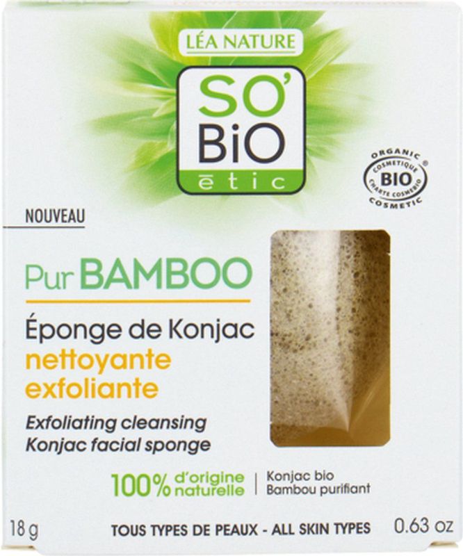 SO’BiO étic PurBAMBOO Konjac Spons
