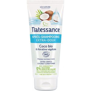 Natessance Zachte conditioner kokos en keratine - 200 ml