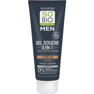 so bio etic Showergel for men 3 in 1 cedar 200 ML