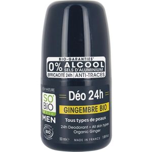 So Bio Etic - 24h Deodorant - Ginger - Aluminium-vrij - Natuurlijke Formule
