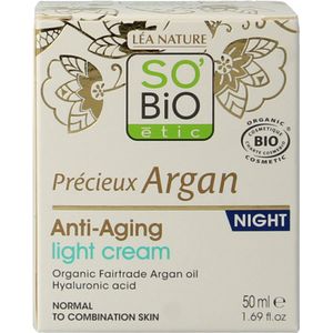 SO’BiO étic Anti-aging night fluid 50ml