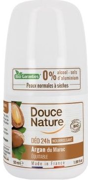 Douce Nature - Deo Roll On - Normale/Droge Huid - 50 ml - Bio - 24-Uur Bescherming