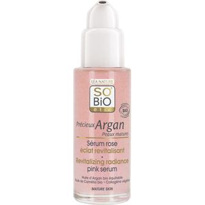SO'BiO étic - Rose Shine Serum - Gezichtsverzorging - Roze - Natuurlijke Ingrediënten