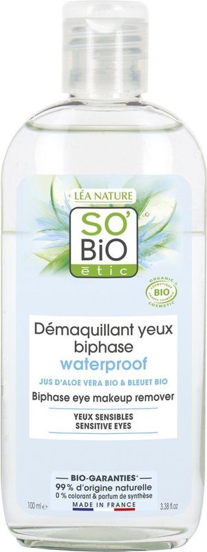 SO’BiO étic Eye make-up Remover 100ml