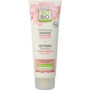 SO'BiO étic - Shampoo - Amandelmelk - Plantaardige Tube - Vegan Geformuleerd