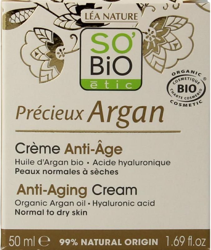 So Bio Etic Argan anti-aging day cream 50 ml