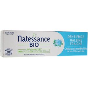 Natessance Tandpasta Frisse Adem - 75 ml