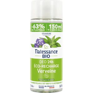Natessance Verbena Roll-on Deodorant - Refill 150 ml