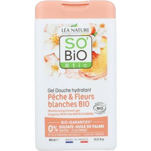 so bio etic Showergel peach & white flowers bio 450ml