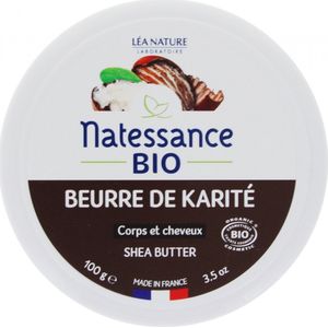 Natessance - Sheabutter - 100 g - Ongeparfumeerd - Intensieve Verzorging