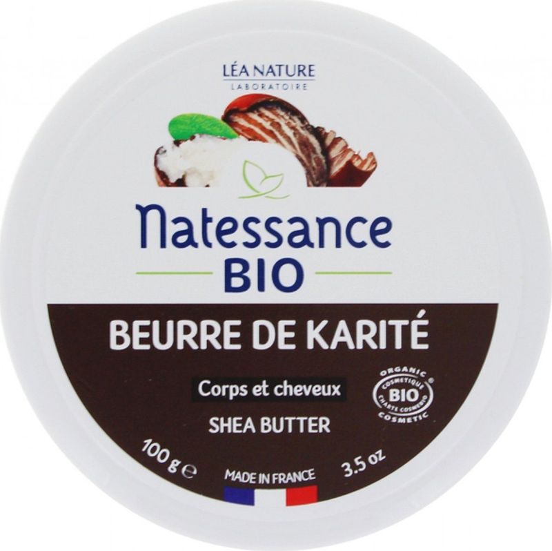 Natessance - Sheabutter - 100 g - Ongeparfumeerd - Intensieve Verzorging