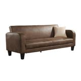 INICIO Club Bedbank van Microvezel met Lived-in Leereffect - Vintage-stijl en Comfortabel Slapen