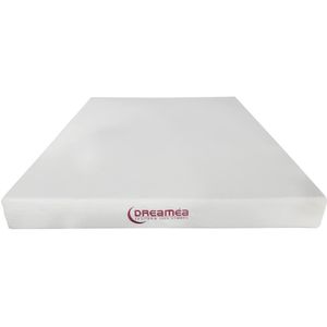 DREAMEA Schuimmatras 140x 190cm met memory foam voor slaapbank dikte 14cm - CRONY van DREAMEA L 190 cm x H 14 cm x D 140 cm