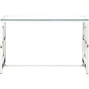 TILON - Sidetable - Transparant - Veiligheidsglas | Leen Bakker