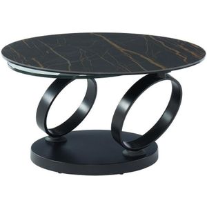 JOLINE - Salontafel - Gehard Glas - Keramiek - Ronde Vorm