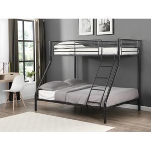 Etagenbett - 90 & 140 x 190 cm - Stahl - Schwarz - elevatio iv
