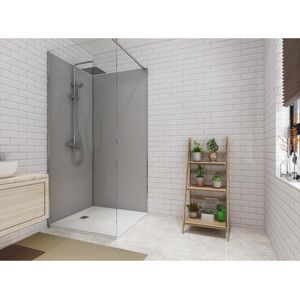 Shower & Design Set van Twee Douchewandpanelen Inclusief Profielen