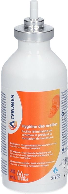 Laboratoires Gilbert - Oorspray - Oorsmeer Verwijderaar - Gekleurd - 40 ml