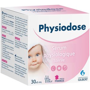Gilbert Physiodose Baby fysiologisch serum 30 x 5 ml