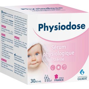Gilbert Physiodose Baby fysiologisch serum 30 enkele dosis van 5 ml voor pasgeborenen