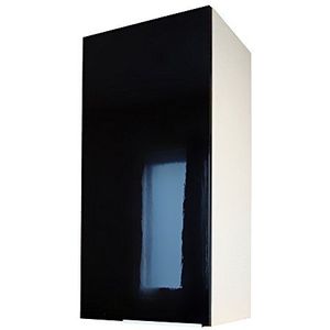 Berlioz Creations CP3HN Keukenbovenkast met 1 deur, hoogglanzend, 30 x 34 x 70 cm, gemaakt voor 100% in Frankrijk