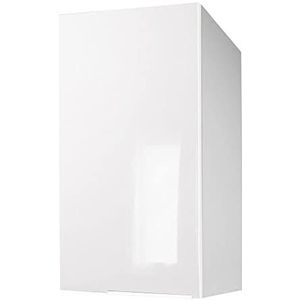 Berlenus keukenbovenkast met 1 deur 40 x 70 x 33,3 cm Hoogglanzend wit