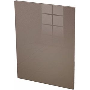 Berlioz Creations keukenrek 60 x 16 x 70 cm Hoogglans taupe