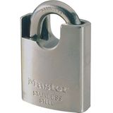 Master Lock 550EURD Marine hangslot met sleutel en verborgen beugel, grijs, 9 x 5 x 2,3 cm