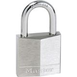 Master Lock 640EURD hangslot, maritiem, met sleutels, grijs, 6,5 x 4 x 1,3 cm
