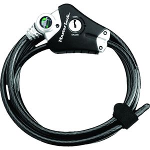 Master Lock - 8428EURDPRO - Kabelslot - Zwart - Staaldraad - 1,8 m