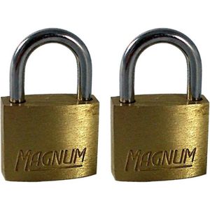 MasterLock Hangslot - Massief Messing - 40 mm - 2 stuks - CAD40T