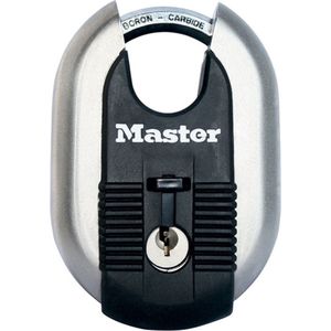 Master Lock M187EURD Hangslot Excell® - RVS Titanium Versterkt - 60mm Breed - Sleutels